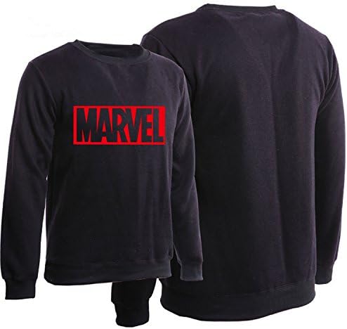 AmonKui Super Hero Marvel Sweatshirts Fashion Cotton Men Hoodies Marvel Cool Printed Sweatshirts Men Clothing 13 L