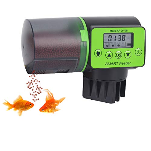 Automatic Fish Feeder, Auto Vacation & Weekend Timer Feeder for