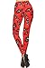 R766-PLUS Peacock Temptress Print Fashion Leggings