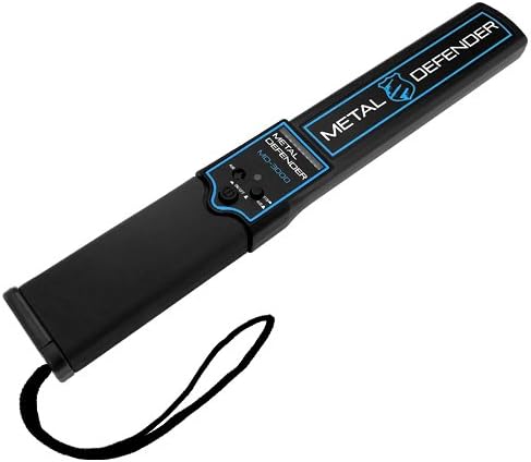Handheld Security Personal Metal Detector Theft Deterrent Hand Wand Vibration &amp; Audio Alerts