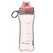 BONISON 14 OZ Kids Water Bottle With Flip Top Lid Leak Proof Bpa Free Drinking Water Bottle For School Running Outdoor Cycling And Camping Perfect Size For Kids-Pink