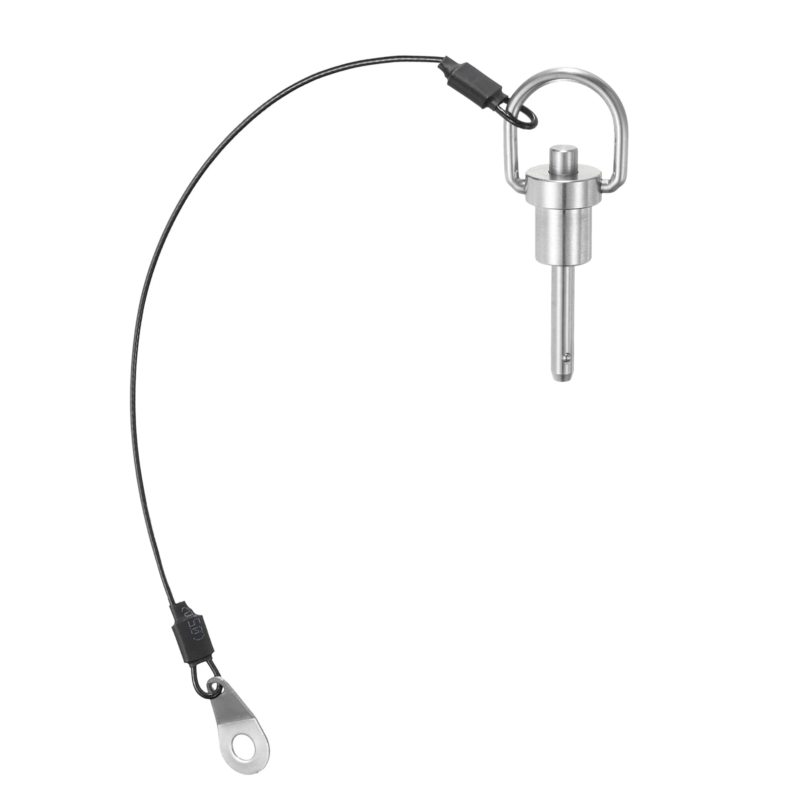 DTGN 6mmx20mm(DxL) Quick Release Pin - Good for Quickly Connecting and Hooking Up Components - 304 Stainless Steel Ball Locking Pins with Push Button - Silver