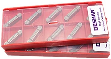 DESKAR 10P MRMN300-M K10 CNC Lathe Grooving Inserts Carbide for Aluminum Copper