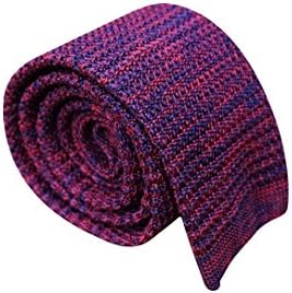 Mule Ties Jubilant Knitted 100% Silk Neck Tie For Men (Squared Bottom)