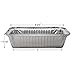XIAFEI 2LB Takeout Foil Pans with Lids(50 Pack), Recyclable Food Storage,Disposable Aluminum Foil for Catering Party Meal Prep Freezer Drip Pans BBQ Potluck Holidays- 8.26