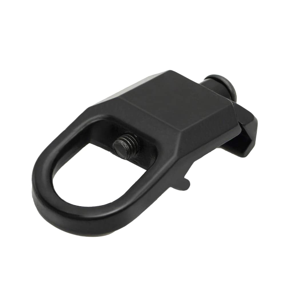 Tactical Sling Mount Adapter,20mm Steel Clip Loop Rail Attachment Point for Tactical Airsoft Paintball Hunting