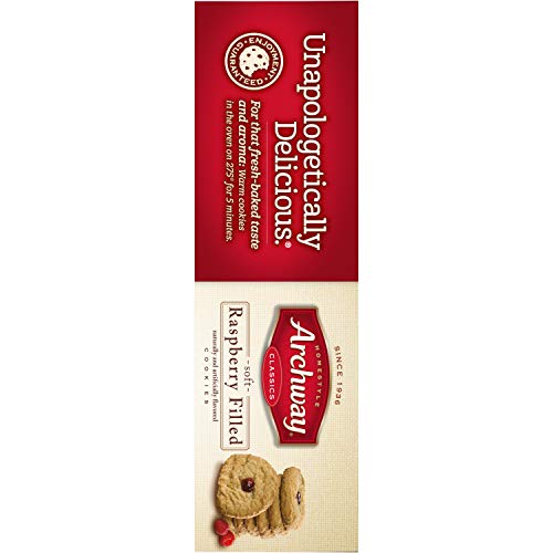 ARCHWAY COOKIES, RASPBERRY FILLED, 9 OZ