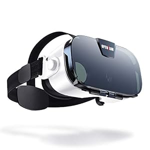 Virtual Reality Headset, 3D VR Glasses for Mobile Games and Movies, Compatible 4.7-6.2 inch iPhone/Android Phone…