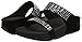 FitFlop Women's Novy Slide Sandal, Black, 7 M US