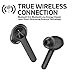 Base LITE True Wireless Earbuds Headphones: 32+ Hours, Bluetooth 5, Dual-Mic Noise Canceling, Charging Case. Deep Bass Sound Headset, Small Earphones for Android Samsung & iPhone (No Volume Control)