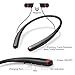Bluetooth Headphones, BestOnly Wireless Neckband Headset Sweatproof Stereo Sound Earbuds with Mic-Black