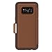 OTTERBOX Strada Series for Samsung Galaxy S8 - Retail Packaging - Burnt Saddle (Burnt Saddle/CHAPSHAIR Leather)