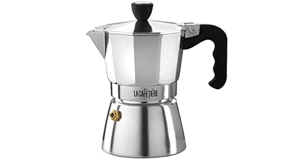 Amazon.com: lacafetiere Estufa Café Expreso, Classic Pulido ...