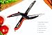 Lifestyle Chef Stainless Steel Multipurpose Kitchen Scissors - Clever Cutter Food Chopper with Heavy Duty Knife, Cutting Board, Fruit & Vegetable Peeler, Fish Slicer & Scaler, Bottle Opener