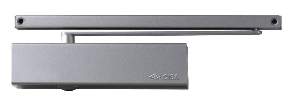 CISA Protettore cilindro Asymmetric Aerial Door Closer Rack and Pinion D5200, Black matt, Largh. Porta Max 1100