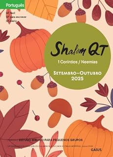 Livro Shalom QT - 1 Coríntios/Neemias, setembro e outubro de 2025