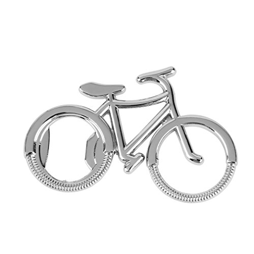 Mangocore 3PCS Cute Fashionable Bike Bicycle Metal Beer Bottle Opener keychain key rings for bike lover biker Creative Gift for cycling