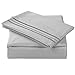 TASTELIFE 105 GSM Deep Pocket Bed Sheet Set Brushed Hypoallergenic Microfiber 1800 Bedding Sheets(Green,Queen)