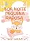 Livro Boa noite pequena raposa: Baby book in portuguese.