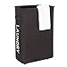 WOWLIVE Thin Laundry Hamper Collapsible Rolling Slim Tall Laundry Basket Wheels Corner Standing Dirty Clothes Organizer Hamper (Grey)