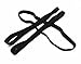 Honbay 10pcs Anti-Slip Thin Elastic Black Sports Headbands Yoga Head Band Sweatband for Men and Women