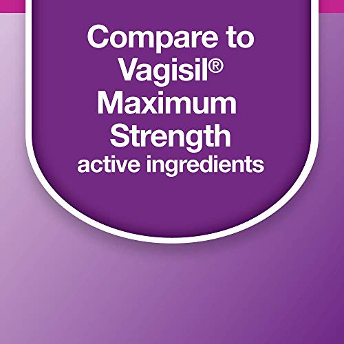 Basic Care Vagicaine Pain Relieving Anti-Itch Cream, Maximum Strength Instant Relief for Feminine Itch, 3 oz