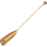 BENDING BRANCHES BB Special Wood Canoe Paddle &ndash; 18-Laminate Basswood Shaft, Hardwood Blade with Rockgard&reg; Tip, Bent Shaft Design for Recreational Rivers &amp; Lakes