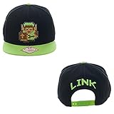 Nintendo Zelda Link Black Snapback Hat