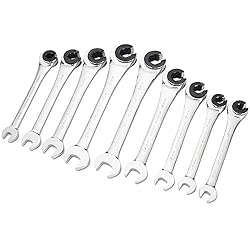 Anbull Fixed Head Tubing Ratchet Open End Wrench