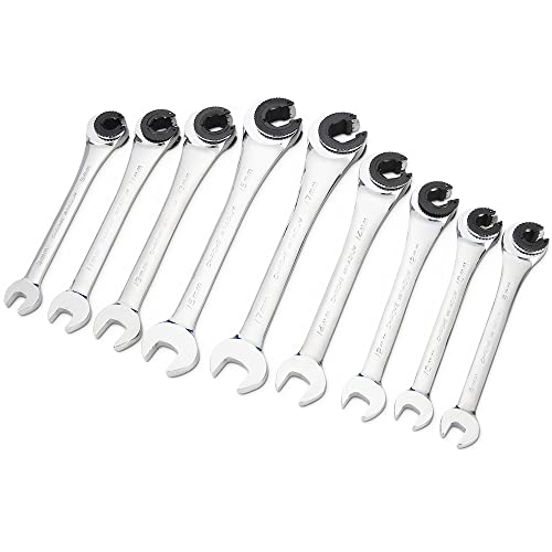 Anbull Fixed Head Tubing Ratchet Open End Wrench