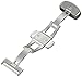 Hadley-Roma 18-mm Stainless Steel Push Button Deployant Clasp
