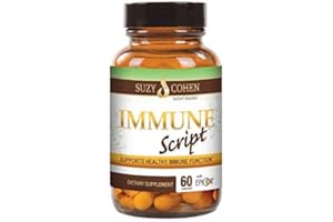 SCRIPT ESSENTIALS Immune Script with EpiCor for Seasonal Immune, Gut and Respiratory Support - Contains Andrographis, Skullcap, Resveratrol, Olive Leaf Extract, Supports Refreshing Sleep - 60 Capsules