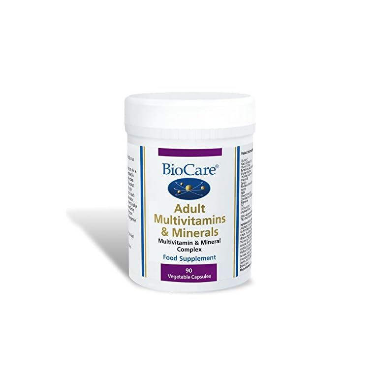 Biocare Adult Multivitamins and Minerals (90 capsules) The Lockdown
