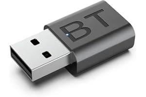 VONVOFF USB Bluetooth Car Kit,Mini 2-in-1 5.4 Bluetooth Receiver Adapter for Car Music/Stereo Audio,Plug-and-Play,(Aux in) with 3.5mm Cable (Receiver)