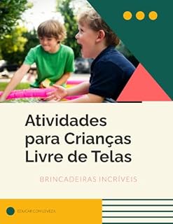 Livro Atividades para crianças : livre de telas