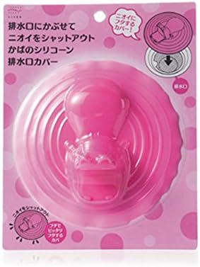 Pishmount Drain Cover Hippo Cartoon Design Bathtub