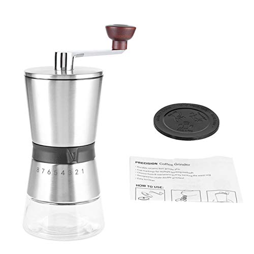 Manuelle Kaffeemühle Kaffeemühlenmühle Tragbare langlebige einstellbare Mahlmaschine Kaffeemühle für Gewürze für den… – Bild 4