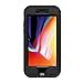 LifeProof NÜÜD SERIES Waterproof Case for iPhone 8 (ONLY) - Retail Packaging - BLACK
