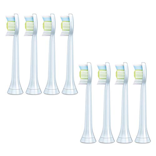Compatible Philips Sonicare DiamondClean Replacement Toothbrush Heads, Brush Heads for Sonicare Electric Toothbrush,White 8 Count.Diamond-Shaped bristles.Premium Quality with Affordable Price. - Thumbnail 5