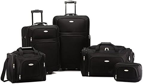 Samsonite Nobscot 5 Piece Luggage Set Black