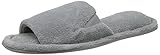 Dearfoams Women's Scuff Slipper,Shale,Large/9-10 M US