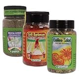 Set of 3 Israeli Seasonings - Zaatar, Salad Topping & Grill Spice