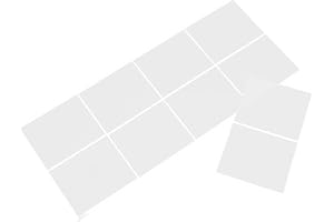 HEALEEP 10pcs LED Light Diffuser Adhesive Plastic Thick for Ceiling Panels Home Office Use