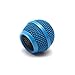 Seismic Audio SA-M30Grille-Blue Replacement Blue Steel Mesh Microphone Grill Head for Shure SM58, Shure SV100