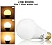 TORCHSTAR 3-Way LED Bulb A21, 3 Way LED Light Bulbs 40/60/100W Equivalent, UL & ES Listed, Flicker Free Bulb for Floor, Table, Touch Lamp, E26 Standard Base, Non-dimmable, 2700K Soft White, Pack of 4
