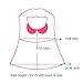 GZMM 3-Pack Baby Girl's Bibs Dress Infant Toddler waterproof Burp Cloths With Adjustable Snaps