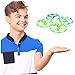UFO1 Hands Free Mini Drone for Kids - Small Drones for Beginners with Glowing LEDs, Hand Operated Flying Mode, 2.4 GHz Remote, 3 Speeds, 360 Flips, Altitude Hold primary