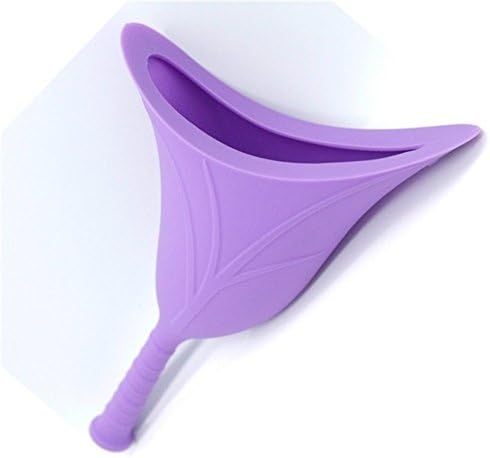 ADUOCARE Female Urination Device Lightweight Silicone Portable For Travel Camping Outdoor Standing Pee Reusable Urinal Women Funnel With Many Colors (Purple)