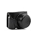 MegaGear Ever Ready Protective Leather Camera Case, Bag for Nikon 1 J5 with 10-30mm Compact System Camera (Black) (MG530)