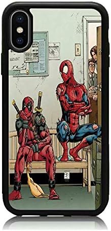 Amazon Iphone Xのためのかわいいdeadpoolスパイダーマンデザインショック吸収保護ケース 家電 カメラ オンライン通販
